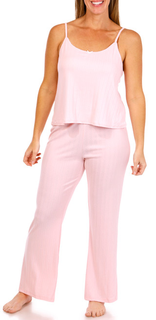 Thumbnail 4: SINCERELY JULES Sincerley Jules Womens 3 Pc Brushed Pointelle Pajama Set 