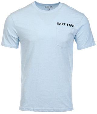 Thumbnail 2: Salt Life Salt Life Mens Short Sleeve Catchin' Great Vibes Shirt 