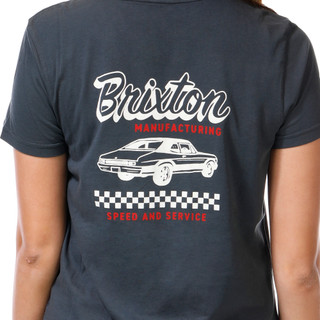 Thumbnail 3: BRIXTON Brixton Juniors Speed & Service Crew Tee 