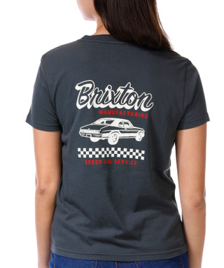 Thumbnail 1: BRIXTON Brixton Juniors Speed & Service Crew Tee 