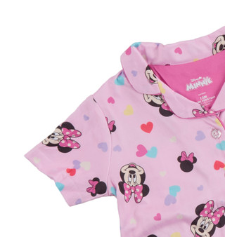 Thumbnail 2: Disney Disney Baby Girls 2 Pc Minnie Mouse Pajama Set 