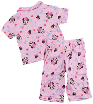 Thumbnail 3: Disney Disney Baby Girls 2 Pc Minnie Mouse Pajama Set 
