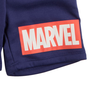Thumbnail 3: Marvel Marvel Little Boys 2 Pc Spider-Man Shorts Set 