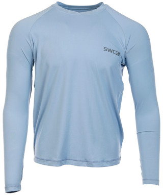 Thumbnail 2: SWC SWC Mens Long Sleeve Printed Clearwater Raglan Shirt 