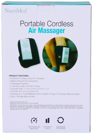 Thumbnail 2: Nuvo Med NuvoMed Portable Cordless Air Massager 