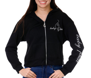 Thumbnail 1: Baby Phat Baby Phat Juniors Screen Zip Hoodie 