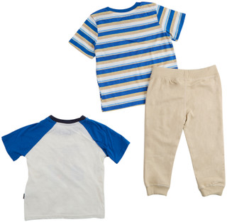Thumbnail 2: Lee Lee Toddler Boys 3 Pc Pants Set 