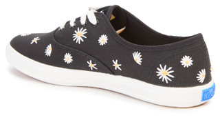 Thumbnail 5: Keds Keds Womens Canvas Daisy Embroidery Lace Up Sneakers 