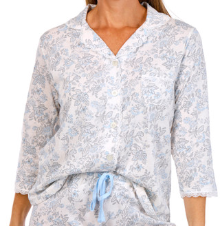 Thumbnail 2: SOPHIA Sophia Womens 2 Pc Long Sleeve Pajama Pants Set 