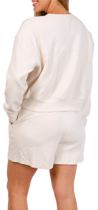 Thumbnail 2: Danskin Danskin Womens Active 2 pc Wave Jacquard Top & Shorts Set 