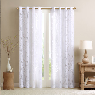 Thumbnail 3: Madison Park Madison Park Averil Window Curtain Panel 