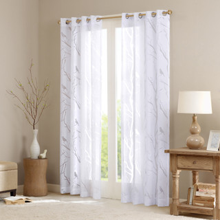 Thumbnail 6: Madison Park Madison Park Averil Window Curtain Panel 