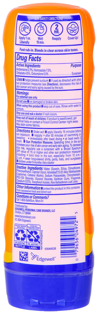 Thumbnail 2: Banana Boat Banana Boat 8 Oz Sport SPF 50 Sunscreen Lotion 