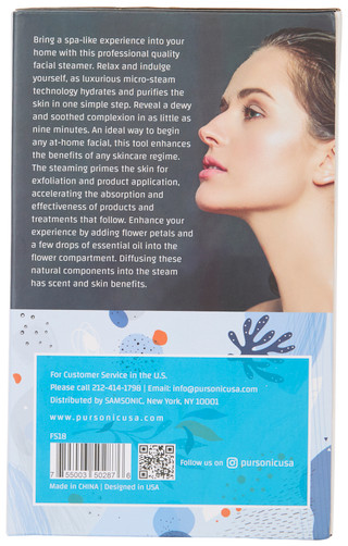 Thumbnail 2: Pursonic Pursonic Constant Temperature Facial Steamer 