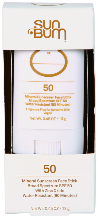 Thumbnail 1: SUN BUM Sun Bum SPF 50 Mineral Sunscreen Face Stick 