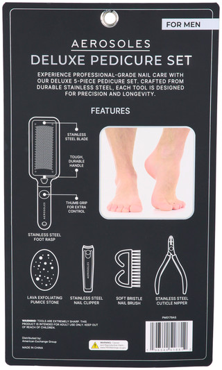 Thumbnail 2: Aerosoles Aerosoles Mens Deluxe Pedicure Set 