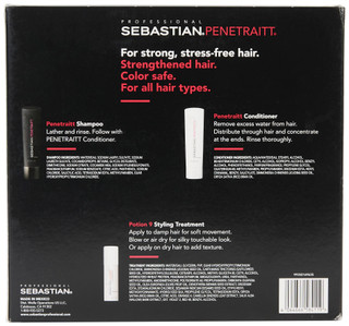 Thumbnail 2: SEBASTIAN Sebastian 3 Pc Penetraitt Shampoo & Conditioner Set 