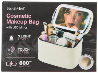 Thumbnail 1: Nuvo Med Nuvo Med Cosmetic Makeup Bag with LED Lighted Mirror 