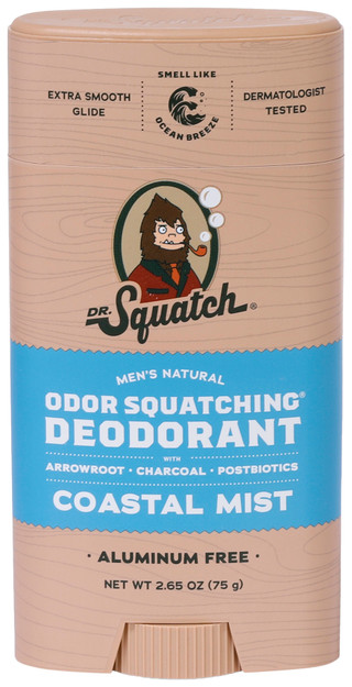 Thumbnail 1: DR. SQUATCH Dr. Squatch Men's Coastal Mist Deodorant 