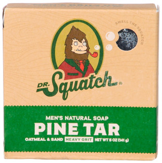 Thumbnail 1: DR. SQUATCH Dr. Squatch Men's Pine Tar Natural Soap Bar 