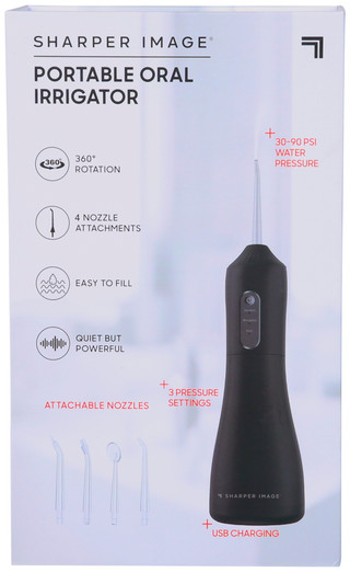Thumbnail 1: SHARPER IMAGE Sharper Image Portable Oral Irrigator 