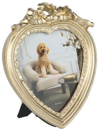 Thumbnail 1: Sagebrook Home Sagebrook Home 5 x 5 Coquette Heart Photo Frame 