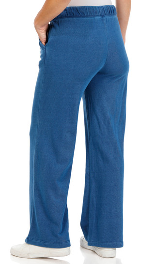 Thumbnail 3: GOTTEX Gottex Womens Wide Leg Solid Sweatpants 