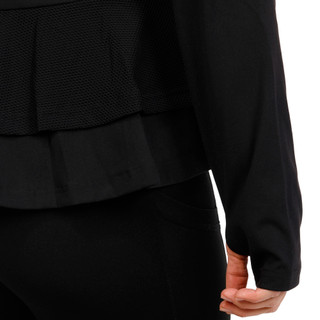 Thumbnail 3: Coral Bay Golf Coral Bay Golf Womens Full Zip Peplum Jacket 