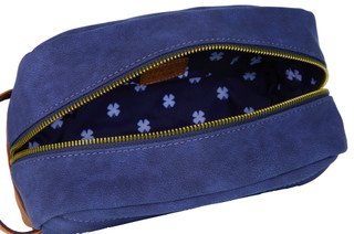 Thumbnail 2: Lucky Brand Lucky Brand Mens Suede Single-Zip Dopp Bag 
