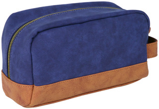Thumbnail 3: Lucky Brand Lucky Brand Mens Suede Single-Zip Dopp Bag 