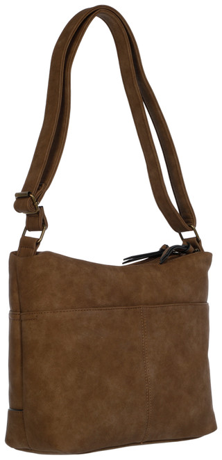 Thumbnail 2: Bueno Bueno Solid Front Tab Pocket Hobo Bag 
