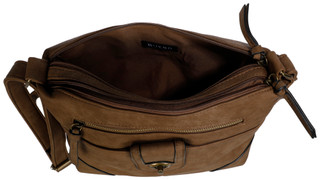 Thumbnail 3: Bueno Bueno Solid Front Tab Pocket Hobo Bag 