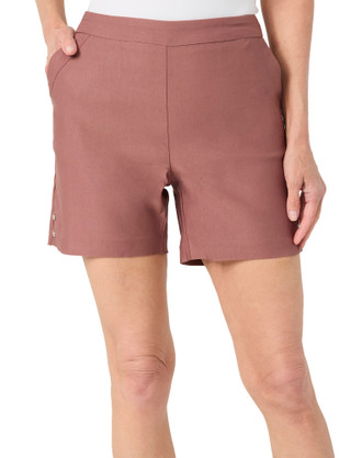 Thumbnail 1: BELLA ROSE Bella Rose Petite Double Pocket Stud Shorts 