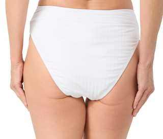 Thumbnail 3: Sanctuary Sanctuary Womens Ribbed V Waist High Leg Swimsuit Bottoms 