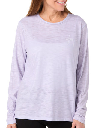 Thumbnail 1: Guy Harvey Guy Harvey Womens Long Sleeve Sunset Pineapple Top 