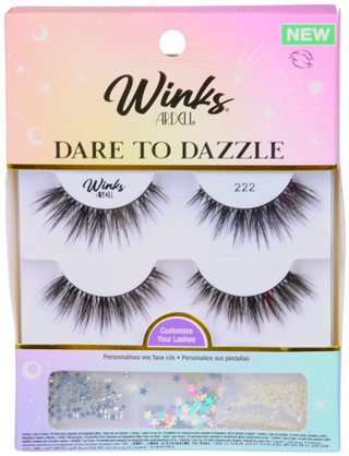 Thumbnail 1: QVC Ardell 2 Pk Winky Dare to Dazzel Lashes 