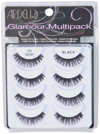 Thumbnail 1: QVC Ardell 4 Pk Glamour Multipack Lashes 