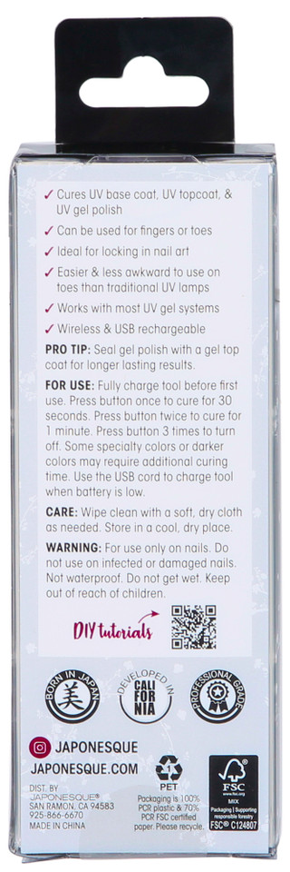 Thumbnail 2: Japonesque Japonesque Mani-cure Nail Mini UV Light 