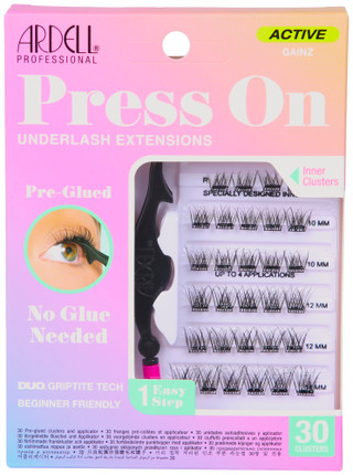 Thumbnail 1: QVC Ardell 30 Pc Active Gainz Press On Underlash Extensions 