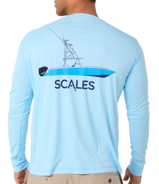 Thumbnail 3: SCALES Scales Mens Long Sleeve Boat Shirt 
