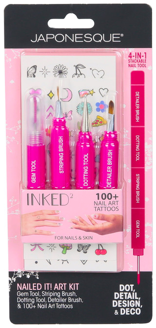 Thumbnail 1: Japonesque Japonesque 4-in-1 Nail Tool & Nail Art Kit 