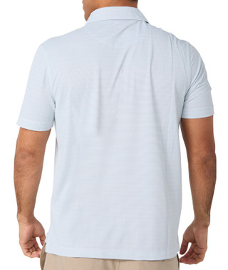 Thumbnail 2: Kenneth Cole Kenneth Cole Mens Striped Performance Golf Polo 