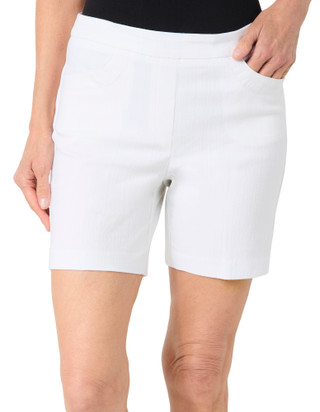 Thumbnail 3: LAUREN & RILEY Lauren & Riley Petite Double Pocket Shorts 