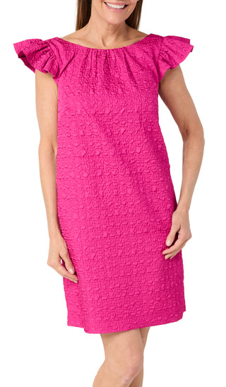 Thumbnail 2: Trina Turk Trina Turk Womens Short Sleeve Solid Beallamy  Dress 