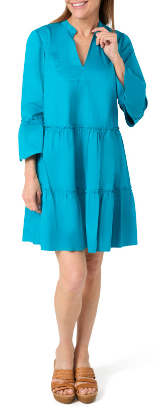 Thumbnail 3: Trina Turk Trina Turk Womens Long Sleeve Solid Dress 