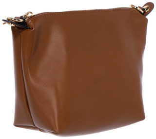 Thumbnail 4: BCBG BCBG Buckle Tab Straw Satchel with Removable Pouch 