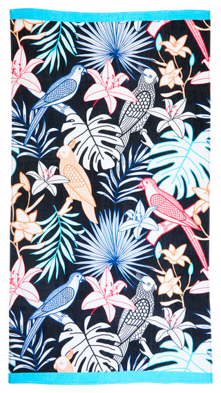Thumbnail 1: IZOD Izod 40x70 Paradise Bird Beach Towel 