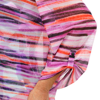 Thumbnail 2: Profile by Gottex Profile by Gottex Womens V-Neck Mesh Swim Cover-Up 
