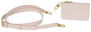 Thumbnail 6: Tahari Tahari Carmine Pebble Zip Top Bucket with Pouch Satchel Bag 