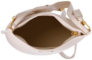 Thumbnail 8: Tahari Tahari Carmine Pebble Zip Top Bucket with Pouch Satchel Bag 